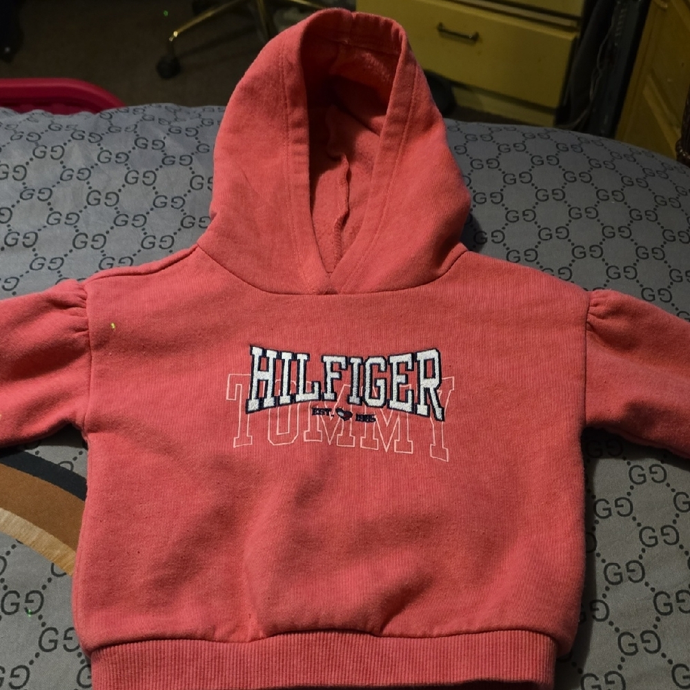 Tommy Hilfiger Pink Sweatshirt Hoodie